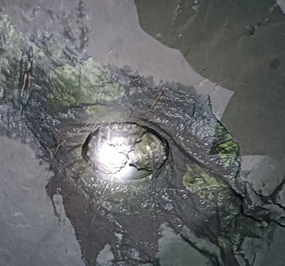 300米铅锌矿通风孔顺利贯通